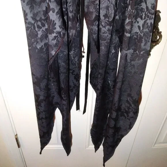 Vintage Jeannie Nitro With Tag Brocade Skirt, Pointy Witchy Goth Vampire Small - Picture 13 of 16